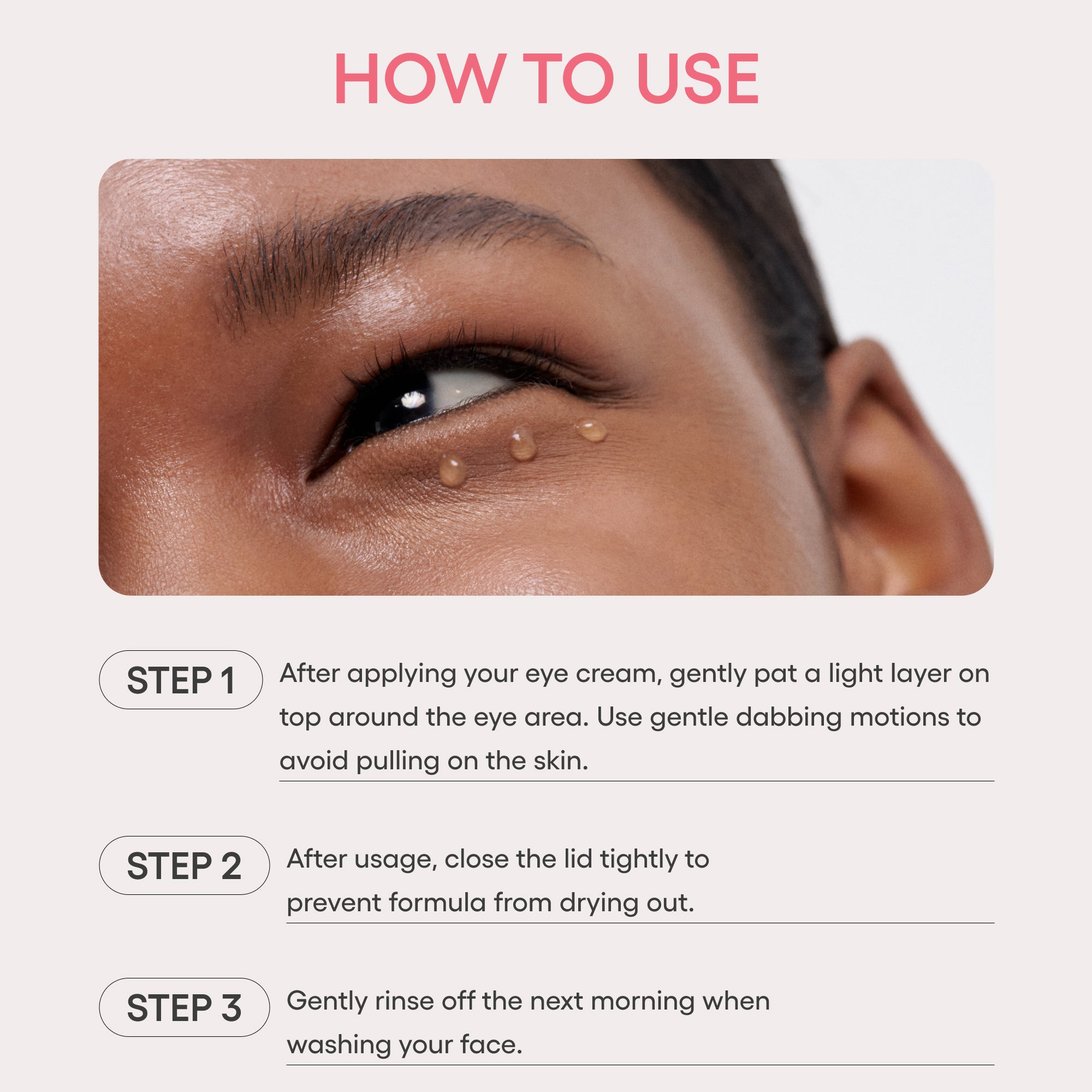 Bouncy & Firm Eye Sleeping Mask - Image 6