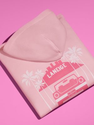 The Grove LA Pink Hoodie